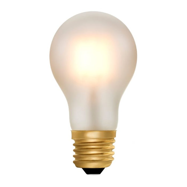 Zico LED Filament Lamp, E27, 6W, 2200K, A60 GLS, Frosted, Dimmable