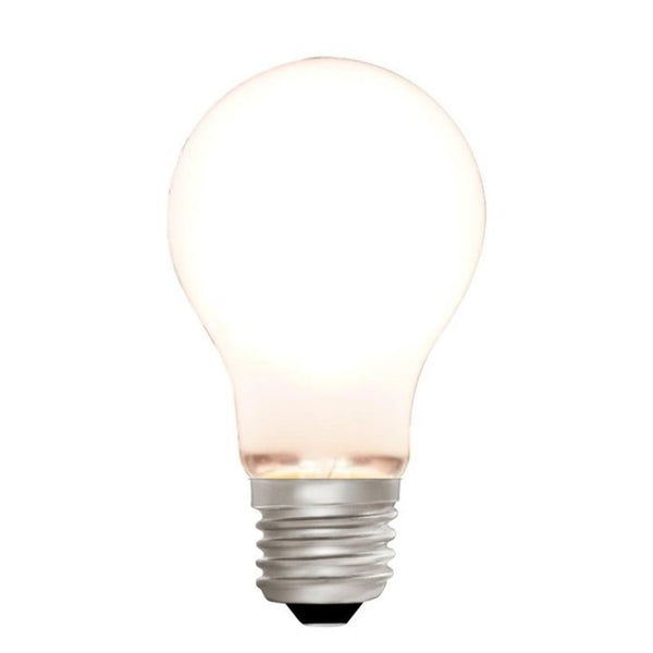 Zico LED Filament Lamp, E27, 6W, 2700K, A60 GLS, Opal, Dimmable