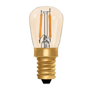Zico LED Filament Lamp, E14, 1W, 2200K, ST26 Pygmy, Amber, Dimmable