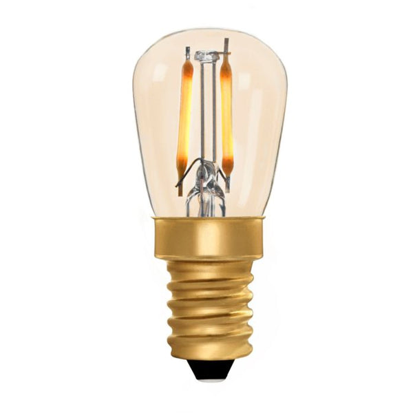 Zico LED Filament Lamp, E14, 1W, 2200K, ST26 Pygmy, Amber, Dimmable